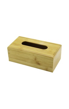 İbico İ22-233 Peçetelik 11.6 X 22.8cm Kutu Ahşap Bambu Aç-kapa Alt Kapaklı Kayar Kanallı Diğer