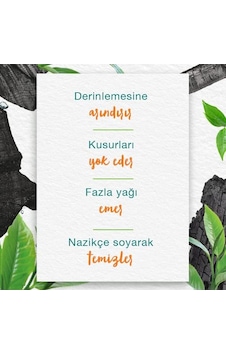 Himalaya Since 1930 Detoks Etkili Arındırıcı Yüz Maskesi, Aktif Kömür, Yeşil Çay, Parabensiz, Tüm Ciltler, 75 Ml