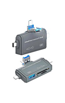 7in1 Micro Usb, Type C, Apple iPhone Uyumlu 15, 14, 13, 12, 11 Pro,pro Uyumlu, Multi, Kart Okuyucu, Otg, Sd Tf Usb Dönüştürücü Sku: Zeus8690010634009 7in1 Micro Usb, Type C, Apple iPhone Uyumlu 15, 14, 13, 12, 11 Pro,pro Uyumlu, Multi, Kart Okuyucu, Otg, Sd Tf Usb Dönüştürücü Sku: Zeus8690010634009