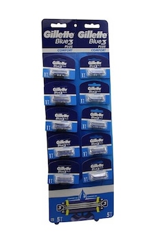 Gillette Blue3 Jilet Kartelalı 10 Parça 5468