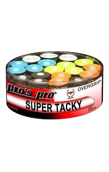 Pros Pro Super Tacky 30lu Overgrip 5 Renkli G199a Çok Renkli Pros Pro Super Tacky 30lu Overgrip 5 Renkli G199a Çok Renkli
