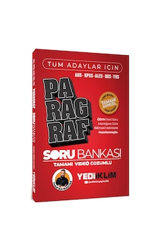 Ags Kpss Ales Dgs Yks Tüm Adaylar Için Paragraf Tamamı Video Çözümlü Soru Bankası Yediiklim Yayınları Ags Kpss Ales Dgs Yks Tüm Adaylar Için Paragraf Tamamı Video Çözümlü Soru Bankası Yediiklim Yayınları