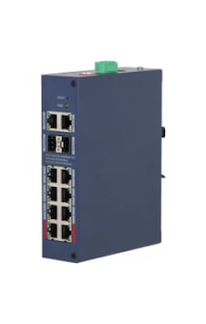 Dahua Chs4212-8gt-110 12 Port 2xsfp Gigabit Yönetilebilir 110w Poe Switch