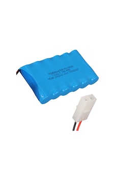 Powermaster Pm-24430 7.2 Volt 700mah Ni-mh 2 Pin Soketli 6'lı Oyuncak Araba Pili