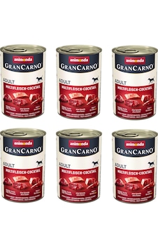 Animonda Gran Carno Karışık Etli Köpek Konserve 400 G X 6 Adet Animonda Gran Carno Karışık Etli Köpek Konserve 400 G X 6 Adet