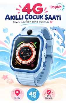 Exenar - Mavi - 4g Akıllı Çocuk Saati Sim Kartlı Gps Rota Takipli Kameralı Görüntülü Konuşmalı Sos 800mah Exenar - Mavi - 4g Akıllı Çocuk Saati Sim Kartlı Gps Rota Takipli Kameralı Görüntülü Konuşmalı Sos 800mah