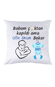 Biresimden-Hediye Erkek Bebek Yeni Doğan Hediyesi Yastık Biresimden-Hediye Erkek Bebek Yeni Doğan Hediyesi Yastık