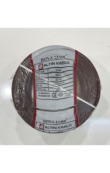 2.5 Nya Kablo Bakır 100 Mt