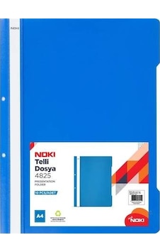 Noki Eko Telli Dosya Mavi 50 Li Paket Noki Eko Telli Dosya Mavi 50 Li Paket