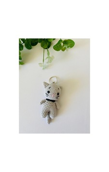 Adenya Sepeti Amigurumi Gri Kedi Anahtarlık Adenya Sepeti Amigurumi Gri Kedi Anahtarlık