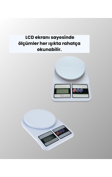 Dijital Mutfak Terazisi 10kg Kapasiteli 1g Hassasiyetli Çokrenkli Dijital Mutfak Terazisi 10kg Kapasiteli 1g Hassasiyetli Çokrenkli