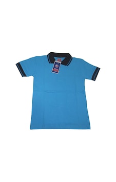 Salar Ticaret Mavi Kısa Kol 6-16 Yaş Çocuk Okul Lakos Tişört/T-Shirt - Mavi Salar Ticaret Mavi Kısa Kol 6-16 Yaş Çocuk Okul Lakos Tişört/T-Shirt - Mavi