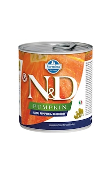 N&D Tahılsız Kuzu Etli Bal Kabaklı & Yaban Mersinli Konserve Yetişkin Köpek Maması 285 G N&D Tahılsız Kuzu Etli Bal Kabaklı & Yaban Mersinli Konserve Yetişkin Köpek Maması 285 G
