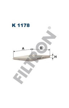 FILTRON K1178 POLEN FİLTRESİ CHEVROLET AVEO 1.4 16V 94HP 02/06- FILTRON K1178 POLEN FİLTRESİ CHEVROLET AVEO 1.4 16V 94HP 02/06-
