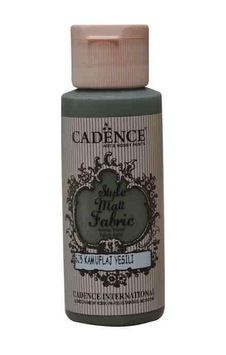 Cadence Style Matt Fabric Kumaş Boyası F-625 Kamuflaj Yeşili Cadence Style Matt Fabric Kumaş Boyası F-625 Kamuflaj Yeşili
