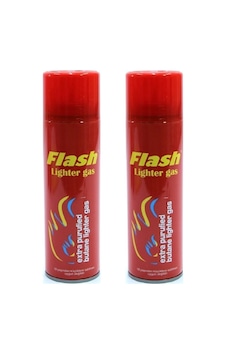 Flash Çakmak Gazı 2 Adet Tüm Çakmaklar Için