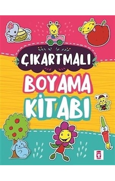 Çıkartmalı Boyama Kitabı- Timaş Çocuk Çıkartmalı Boyama Kitabı- Timaş Çocuk