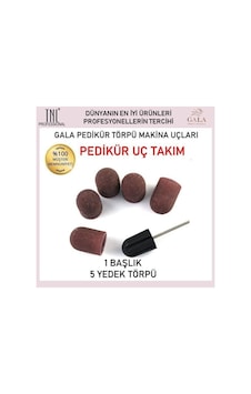 Tnl Pedikür Takım 1 Ana Uç 5 Törpü Uç Tnl Pedikür Takım 1 Ana Uç 5 Törpü Uç