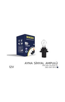Niken 12v Hpc19w Ayna Sinyal Ampulü Pu20d-3 10 Lu