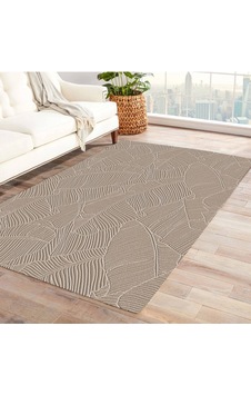 Jassrug Rölyef Halı 150x220 Garden Bej Bej Makine Halısı Jassrug Rölyef Halı 150x220 Garden Bej Bej Makine Halısı