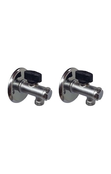 Aqua Bagno Basic Filitreli Ara Musluk 1/2-3/8-2 Li Set Krom Aqua Bagno Basic Filitreli Ara Musluk 1/2-3/8-2 Li Set Krom