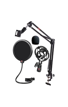 Lastvoice Nb39PSMX Mikrofon Standı Shock Mount Pop Filter Sünger Lastvoice Nb39PSMX Mikrofon Standı Shock Mount Pop Filter Sünger
