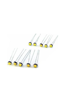 10 Adet T5 Led Ampul Kıl Bacak Tel Bacak Kılçık Ampul Beyaz