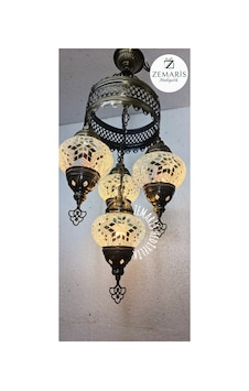 El Yapımı Otantik Mozaik Avize Beyaz - 807626339 Beyaz El Yapımı Otantik Mozaik Avize Beyaz - 807626339 Beyaz