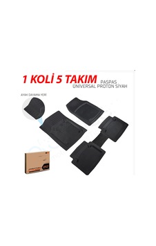 1 Koli 5 Takım Proton 4d Paspas Universal Havuzlu Kesilebilir Oto Paspas Takımı Siyah 1 Koli 5 Takım Proton 4d Paspas Universal Havuzlu Kesilebilir Oto Paspas Takımı Siyah