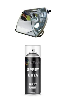Replax Far İçi Krom Nikelaj Sprey Boyası 400 Ml. Replax Far İçi Krom Nikelaj Sprey Boyası 400 Ml.