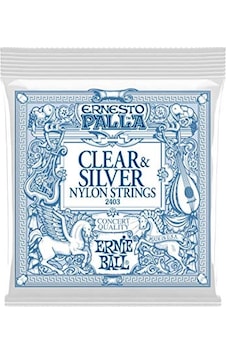 Ernie Ball Clear Silver Klasik Gitar Teli Ernie Ball Clear Silver Klasik Gitar Teli
