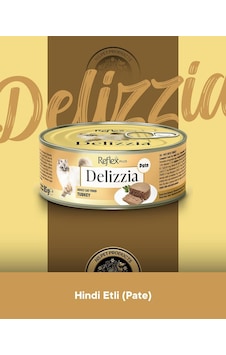 Reflex Plus Delizzia Yetişkin Hindi Etli Pate Kedi Maması 85 Gram Reflex Plus Delizzia Yetişkin Hindi Etli Pate Kedi Maması 85 Gram