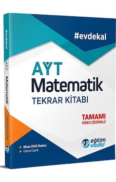 Eğitim Vadisi Yayınları Ayt Evde Kal Matematik Tekrar Kitabı 2021 Eğitim Vadisi Yayınları Ayt Evde Kal Matematik Tekrar Kitabı 2021