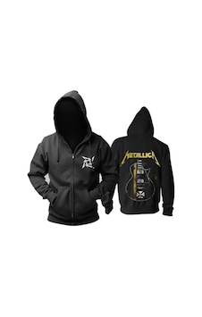 Startmore Metallica Hoodie Kapşonlu Fermuarlı Sweat 14051 Siyah Startmore Metallica Hoodie Kapşonlu Fermuarlı Sweat 14051 Siyah