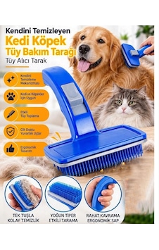 Kendini Temizleyen Kedi Köpek Tüy Tarağı Basmalı Tüy Toplama Ve Bakım Fırçası Köpek Tarağı Kedi Tarağı Kendini Temizleyen Kedi Köpek Tüy Tarağı Basmalı Tüy Toplama Ve Bakım Fırçası Köpek Tarağı Kedi Tarağı