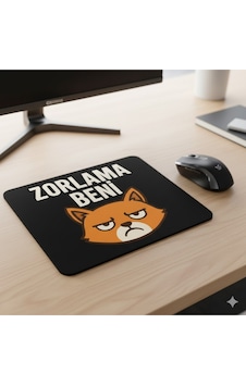 Zorlama Beni Tasarımlı Mouse Pad 23x19cm Fare Altlığı Kaydırmaz Taban Mousepad Zorlama Beni Tasarımlı Mouse Pad 23x19cm Fare Altlığı Kaydırmaz Taban Mousepad