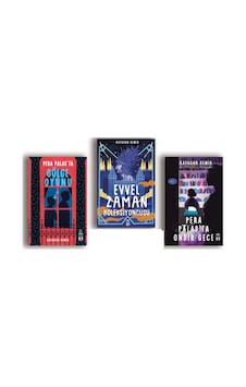 Genç Timaş Pera Palasta Onbir Gece - Gölge Oyunu - Evvel Zaman Koleksiyoncusu Set 3 Kitap - Kayahan Demir Genç Timaş Pera Palasta Onbir Gece - Gölge Oyunu - Evvel Zaman Koleksiyoncusu Set 3 Kitap - Kayahan Demir