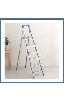 Buradabulabilirsin 5+1 Basamaklı Metal Merdiven 125 Cm - 120 Kg Kapasiteli Bbz Buradabulabilirsin 5+1 Basamaklı Metal Merdiven 125 Cm - 120 Kg Kapasiteli Bbz