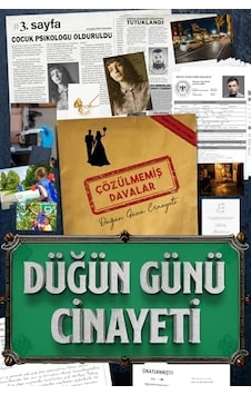 Çözülmemiş Davalar Dedektiflik Suç Çözümleme Oyunu Düğün Günü Cinayeti Dosyası - Gizem Bulmaca Cinayet Çözme Kutu Oyunları - Katil Bulma Dedektif Oyunu - Suçlu Kim, Cinayeti Çözebilir Misin Dava-8 Çözülmemiş Davalar Dedektiflik Suç Çözümleme Oyunu Düğün Günü Cinayeti Dosyası - Gizem Bulmaca Cinayet Çözme Kutu Oyunları - Katil Bulma Dedektif Oyunu - Suçlu Kim, Cinayeti Çözebilir Misin Dava-8