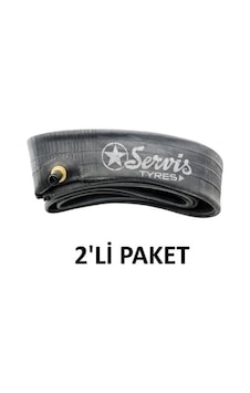Servis 3.00x12 İç Lastik Butyl Motosiklet İç Lastiği 2 Adet