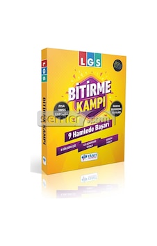 8. Sınıf LGS 9 Hamlede Başarı Bitirme Kampı- Yanıt Yayınları 8. Sınıf LGS 9 Hamlede Başarı Bitirme Kampı- Yanıt Yayınları