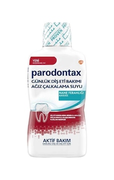 Parodontax Günlük Diş Eti Bakım Ağız Çalkalama Suyu Nane Ferahlığı 500 ML Parodontax Günlük Diş Eti Bakım Ağız Çalkalama Suyu Nane Ferahlığı 500 ML