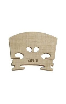 Valencia Vabr10044 4/4 Viyola Eşiği - Bridge Aksesuar/yedek Parça Tam Boy Viyolalar İçin Seçilmiş Akçaağaç, Ham İşlenmemiş Yapı İle Luthier Montajına Uygun Tasarım