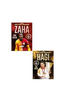 Zaha - Hagi Benim Futbol Kahramanım Büyük Poster Sticker Futbolcu Kartı Hediyeli 2 Kitap Zaha - Hagi Benim Futbol Kahramanım Büyük Poster Sticker Futbolcu Kartı Hediyeli 2 Kitap