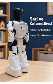 Zenvia Uzaktan Kumandalı Robot Oyuncak Dans Ve Şarkı Modlu Znv2026 Zenvia Uzaktan Kumandalı Robot Oyuncak Dans Ve Şarkı Modlu Znv2026