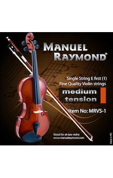 Manuel Raymond Mrvs1 Keman Teli 1. Tel Mi Yedek Tel Paslanmaz Çelik Manuel Raymond Mrvs1 Keman Teli 1. Tel Mi Yedek Tel Paslanmaz Çelik