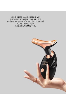 Çok Fonksiyonlu Yüz Ve Göz Masaj Aleti Genç Ve Parlak Bir Cilt İçin Düz Renkli Çok Fonksiyonlu Yüz Ve Göz Masaj Aleti Genç Ve Parlak Bir Cilt İçin Düz Renkli