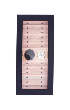 Premiumquality Tocoa Siyah Sedir Humidor Puro Kutusu - Tr8788 Premiumquality Tocoa Siyah Sedir Humidor Puro Kutusu - Tr8788