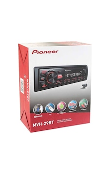 Pioneer Mvh-29bt 50x4 Bluetooth/usb/aux Sencan Sound Pioneer Mvh-29bt 50x4 Bluetooth/usb/aux Sencan Sound