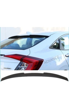 Honda Civic Fc5 Cam Üstü Spoiler Beyaz Boyalı Policarbon